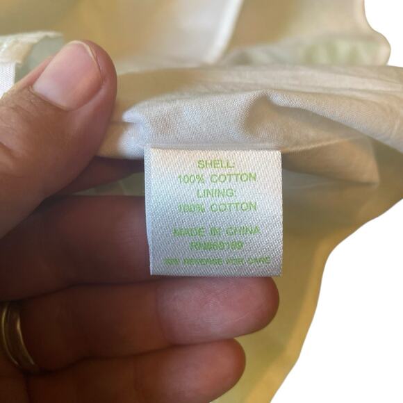 Lilly Pulitzer Size 0 Richelle Strapless Tie Back Dress Elephant Ear Green Pink - Picture 11 of 14